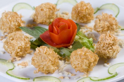 Chả cốm gạo lức