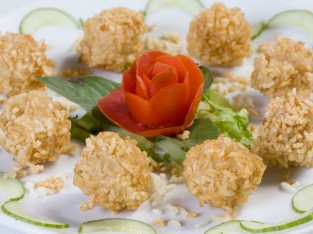 Chả cốm gạo lức