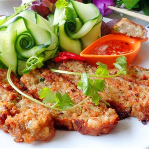 Cách làm chả cốm thịt