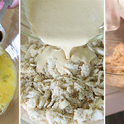 Cách làm chả cua chiên kiểu Mỹ