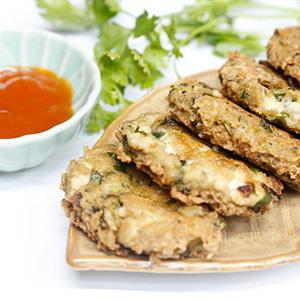 Cách làm chả đậu hũ chiên giòn