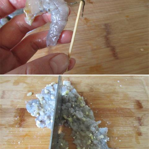 Cách làm chả đậu hũ trộn tôm