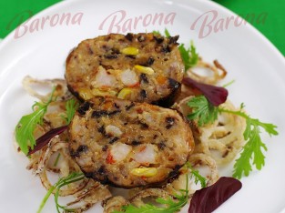 Chả đùm nướng sả