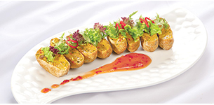 Chả ếch lá lốt chiên