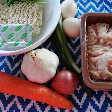 Cách làm gà chiên thập cẩm