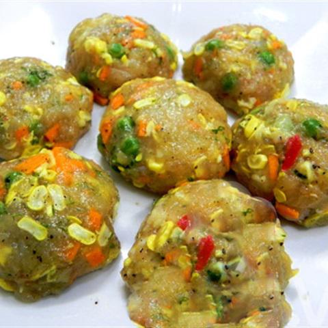 Cách làm chả gà ngũ sắc