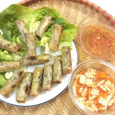 Cách làm chả giò cá rô phi