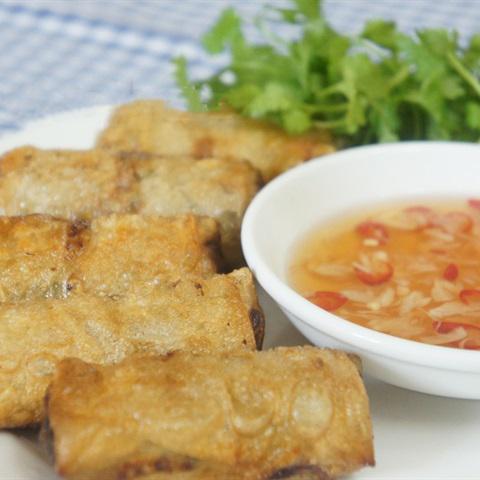 Cách làm chả giò chiên kiểu Bắc