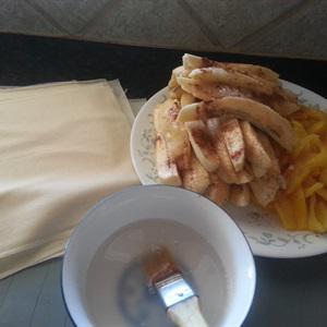 Cách làm chả giò chuối