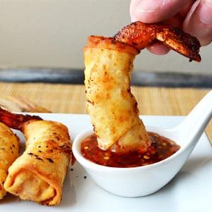 Cách làm chả giò cuốn tôm