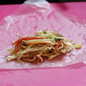 Cách làm chả giò gà nướng