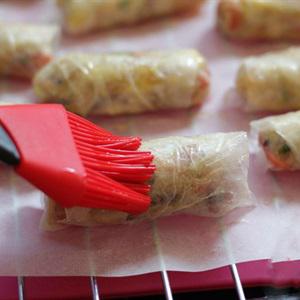 Cách làm chả giò gà nướng