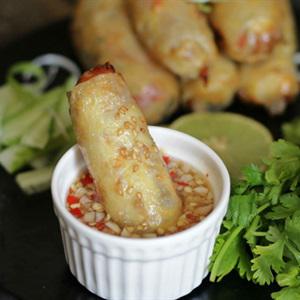 Cách làm chả giò gà nướng