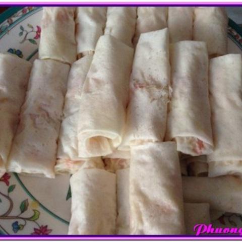 Cách làm chả giò hải sản sốt mayonnaise