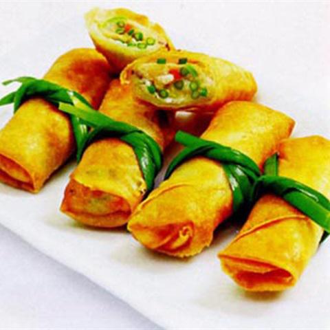 Cách làm chả giò hẹ