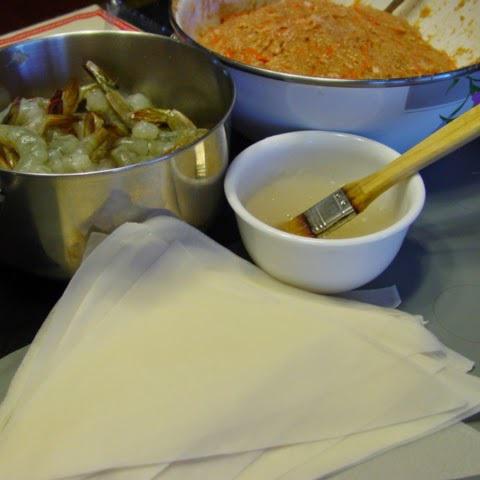 Cách làm chả giò hình hỏa tiễn