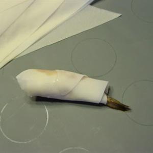 Cách làm chả giò hình hỏa tiễn