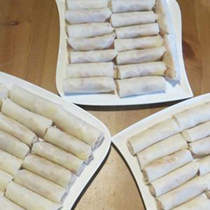 Cách làm chả giò khoai môn