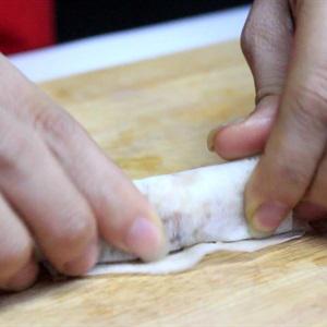 Cách làm chả giò nhân thịt nấm