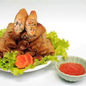 Cách làm chả giò nhân thịt nấm