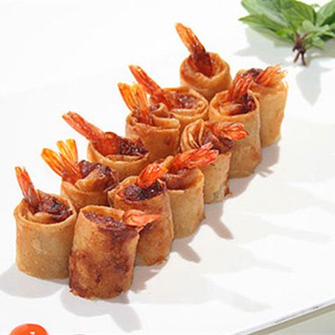 Cách làm chả giò nhân tôm và vải