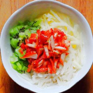 Cách làm chả giò nhân trái cây