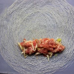 Cách làm chả giò rế khoai môn