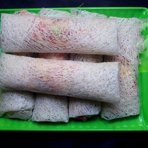 Cách làm chả giò rế khoai môn