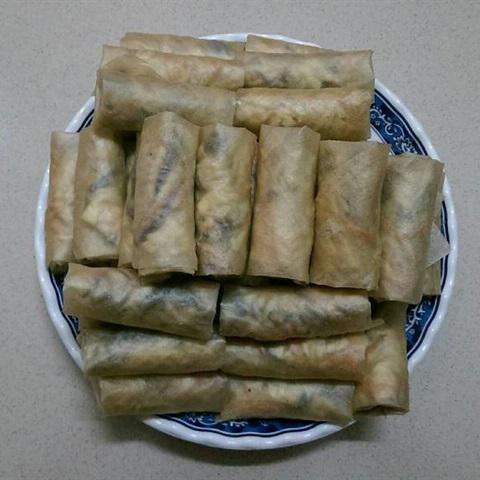 Cách làm chả giò sake