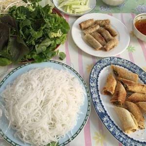 Cách làm chả giò sandwich chay