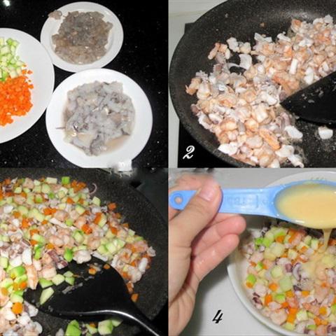 Cách làm chả giò sữa hải sản