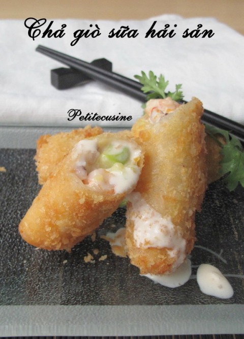 Chả giò sữa hải sản