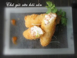 Chả giò sữa hải sản
