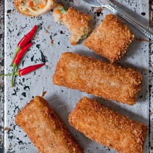 Cách làm chả giò thịt gà