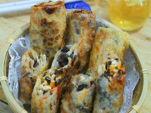 Chả giò thịt gà