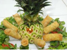 Chả giò tôm chuối