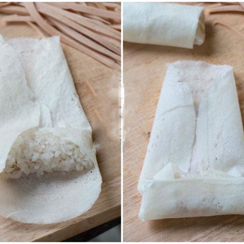 Cách làm chả giò xôi nếp