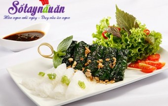 Chả lá lốt làm nhanh ăn ngon cho bữa tối