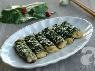 Chả lươn quấn lá lốt