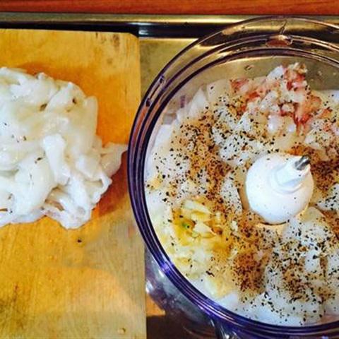 Cách làm chả mực tươi