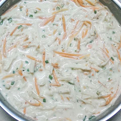 Cách làm chả nấm hình trái tim