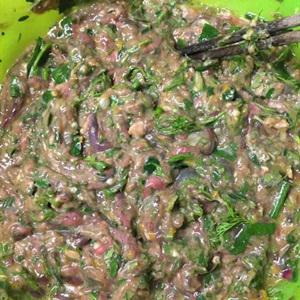 Cách làm chả rươi thịt heo bằm