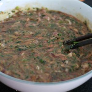 Cách làm chả rươi thịt trứng