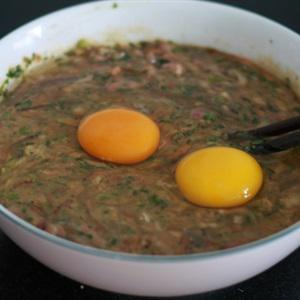Cách làm chả rươi thịt trứng