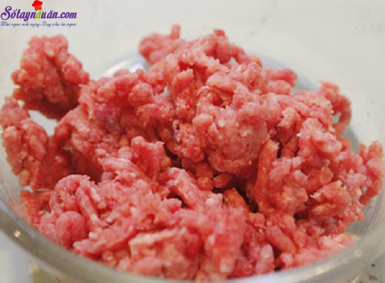 Chả viên thịt bò khoai tây thơm ngon lạ miệng