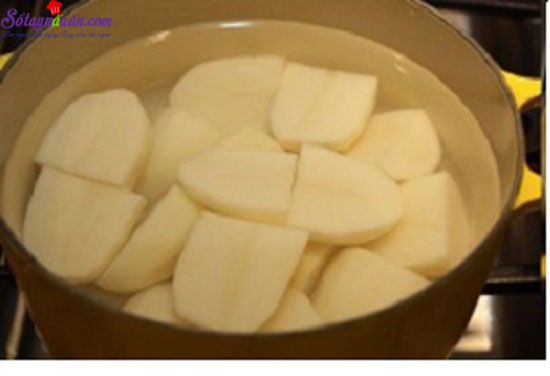 Chả viên thịt bò khoai tây thơm ngon lạ miệng