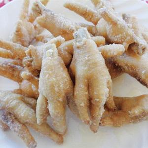 Cách làm chân gà chiên sả ớt