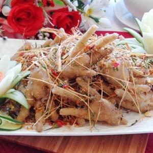 Cách làm chân gà chiên sả ớt