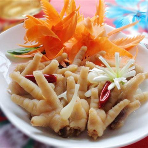 Cách làm chân gà ngâm giấm chua cay
