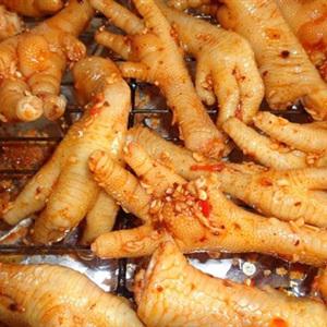 Cách làm chân gà nướng sa tế